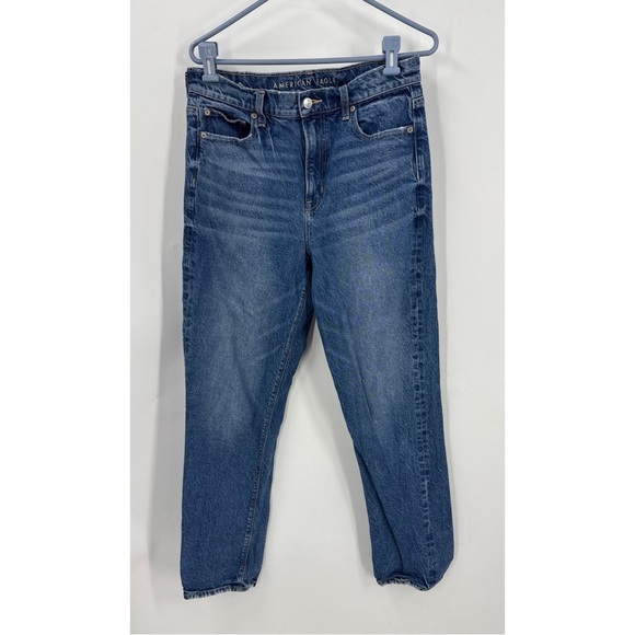 American Eagle Outfitters Denim - American Eagle Outfitters super high-rise, relaxed Blue Jeans 10R